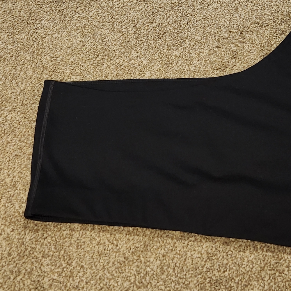 Girlfriend Collective Black Bianca One Shoulder Sports Bra Activewear 3XL - Picture 6 of 10